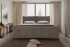 Boxspringbett Elysio Familienbett - Cordstoff - cappuccino - 260x200 cm Bild 3