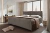 Boxspringbett Elysio Familienbett - Cordstoff - cappuccino - 260x200 cm Bild 2