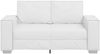 vidaXL Zweisitzer-Sofa Weiß 160 cm Kunstleder 4105051 Bild 2