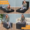 Bestschlaf Klappmatratze Spar-Set inkl. Husse & Transporttasche, Polyester, Schwarz / Anthrazit, 120x195 cm Bild 3