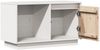 vidaXL TV-Schrank Weiß 74x35x44 cm Massivholz Kiefer 814335 Bild 5