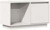 vidaXL TV-Schrank Weiß 74x35x44 cm Massivholz Kiefer 814335 Bild 2