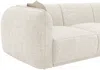 Vente-unique - JUNETI Sofa Stoff Beige - B 90 cm x H 80 cm x L 235 cm Bild 5