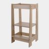 Lernturm, Holz, Kippschutz, Küchenhelfer, Hocker, verstellbar, H 80 cm Bild 5