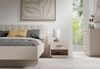 Lukas Möbel Komplettschlafzimmer Designer Schlafzimmer Komplett Lorenz in Beige, Bett mit Bettkasten und Lattenrost, Schrank mit Spiegel Bild 2
