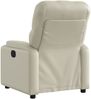 vidaXL Relaxsessel Creme Kunstleder 372504 Bild 3