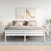 vidaXL Nachttische 2 Stk. Weiß 46,5x29x61 cm Holzwerkstoff 858651 Bild 3