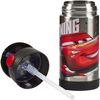 THERMOS Isolierflasche FUNTAINER STRAW BOTTLE, doppelwandiger Edelstahl, spülmaschinenfest, 0,35l, mit Silikonstrohalm, absolut dicht Bild 3