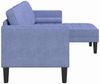 vidaXL Sofa Set mit Kissen Jeans blau Polyester 42001923 Bild 5