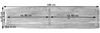 Tischplatte Baumkante Akazie Natur 180 x 40 cm CURTIS 76574201 Bild 2