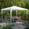 HI Pavillon 3×3 m Weiß 423950 Bild 3