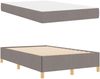 vidaXL Bettrahmen mit Matratze Taupe 120 x 200 cm Stoff 3398931 Bild 5