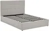Vente-unique - HOPEYA Bett Stoff Grau - B 204 cm x H 111 cm x L 153 cm Bild 4
