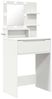 vidaXL Schlafzimmer-Frisiertische mit Regal Weiß 80 x 39,6 x 135 cm 888987 Bild 2