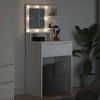 vidaXL Schlafzimmer-Frisiertische mit Regal Weiß 80 x 39,6 x 135 cm 888987 Bild 4