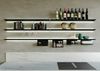 Naber 8041244 transFORM Wandtablar, 32 x 1500 x 180 mm (H x B x T) für Regalsystem, schwarz matt Bild 4