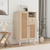 MODFU Sideboard Kommode, Standschrank Stauschrank mit großem Stauraum in Holzoptik Bild 4