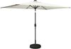 vidaXL Gartenparasol mit LED-Lichtern und Sockel 200 x 300 cm 42036240 Bild 2