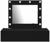 vidaXL Schminktisch mit Speicher Schwarz 83 x 40 x 70 cm Holzwerkstoff 865227 Bild 5