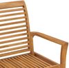 vidaXL Gartenbank 112 cm Massivholz Teak 47407 Bild 5