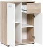 Kommode >Jacklin I< in Sonoma-Eiche - 60x85x35cm (BxHxT) Bild 3