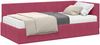 vidaXL Eckbettgestell mit Matratze mit Kopfteil 2 pcs Grün Samt 3393862 Bild 2