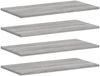 vidaXL Wandregale 4 Stk. Grau Sonoma 60x30x1,5 cm Holzwerkstoff 838239 Bild 2