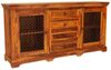 Kommode Jali 180x90x45 aus indischem Sheeshamholz Bild 2