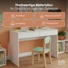 Bellabino 'Toce' Kinderschreibtisch mit 2 Schubladen, weiß, 75x53x110 cm, Schreibtisch für Kinder mit Stauraum Bild 3