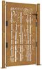 vidaXL Gartentor 100x125 cm Cortenstahl Bambus-Design 153186 Bild 2