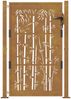 vidaXL Gartentor 100x125 cm Cortenstahl Bambus-Design 153186 Bild 4