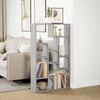 vidaXL Bücherregal Grau Sonoma 72x20x120,5 cm Holzwerkstoff 858161 Bild 4