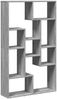 vidaXL Bücherregal Grau Sonoma 72x20x120,5 cm Holzwerkstoff 858161 Bild 2