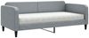 vidaXL Tagesbett mit Matratze Hellgrau 90x200 cm Stoff 3196798 Bild 2