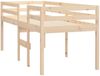 vidaXL Hochbett 90x200 cm Massivholz Kiefer 821604 Bild 4