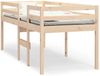 vidaXL Hochbett 90x200 cm Massivholz Kiefer 821604 Bild 2