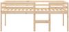 vidaXL Hochbett 90x200 cm Massivholz Kiefer 821604 Bild 5