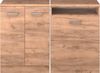 Küchenschrank für Dachschrägen R-Line Goldkraft Eiche 120 cm 2er Set Schrankkorpuss 60 cm Tiefe Vicco Bild 3