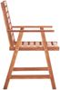 vidaXL Garten-Essstühle 3 Stk. mit Kissen Massivholz Akazie 3064362 Bild 5