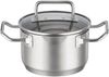 Rösle 'Expertiso' Topf-Set 4-tlg., Edelstahl silber, Ø 16 / 20 / 24 cm Bild 3