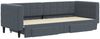 vidaXL Tagesbett Ausziehbar mit Schubladen Dunkelgrau 80x200 cm Samt 3196733 Bild 3