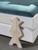 Stapelbett (2er Set) Karlene 204x94x48 MDF Weiß Bild 3
