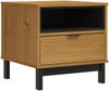 vidaXL Beistelltisch FLAM 50x50x50 cm Massivholz Kiefer 357823 Bild 2