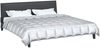 vidaXL Ganzjahresbettdecke Silber 240 x 260 cm Satin und Mikrofaser 42025835 Bild 3