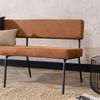 Bronx71 Esszimmerbank Leder Espen cognac 160 cm Bild 2