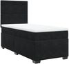 vidaXL Boxspringbett mit Matratze Schwarz 80x200 cm Samt 3293058 Bild 5