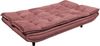 Schlafsofa >PATCH 2 Schlafsofa< Liegefläche 188x118cm, berry - 188x90x89 (BxHxT) Bild 5