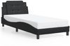 vidaXL Bettgestell ohne Matratze "Zadar" Schwarz 90x190 cm Kunstleder 3208149 Bild 2