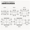 bümö Konferenztisch Kreis-Form 160x160 cm großer Besprechungstisch rund in graphit, Besprechungstisch mit Chromfüßen, Meetingtisch für 4 Personen, Tisch für Besprechungsraum & Meeting, SETK7-G-C Bild 5