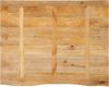 vidaXL Tischplatte mit Baumkante 90x80x2,5 cm Massivholz Mango 370459 Bild 5
